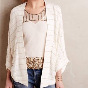 Anthropologie Dolan Graphite Swing Cardigan XS/S